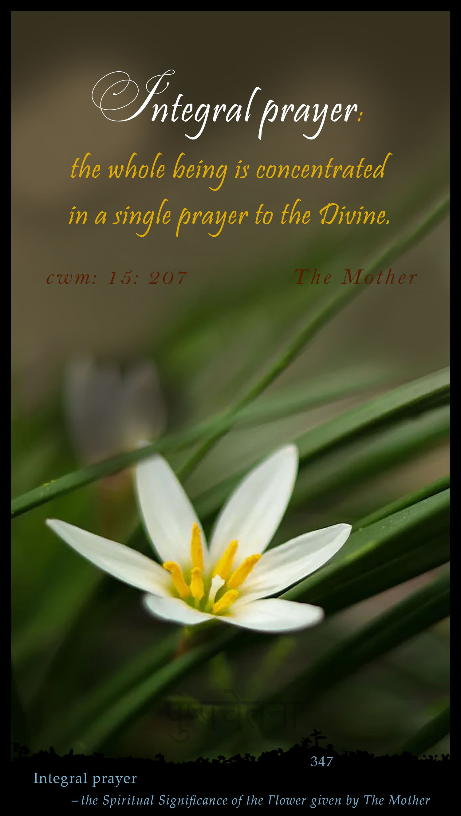 Integral Prayer